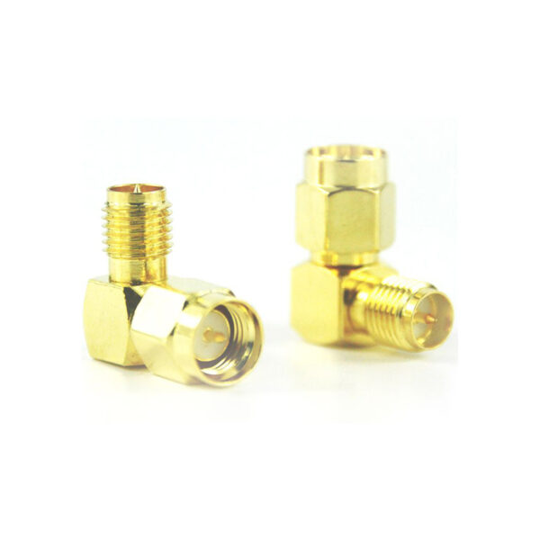 FPV Rechtwinkliger Antennenstecker SMA / RPSMA (2 Stück)