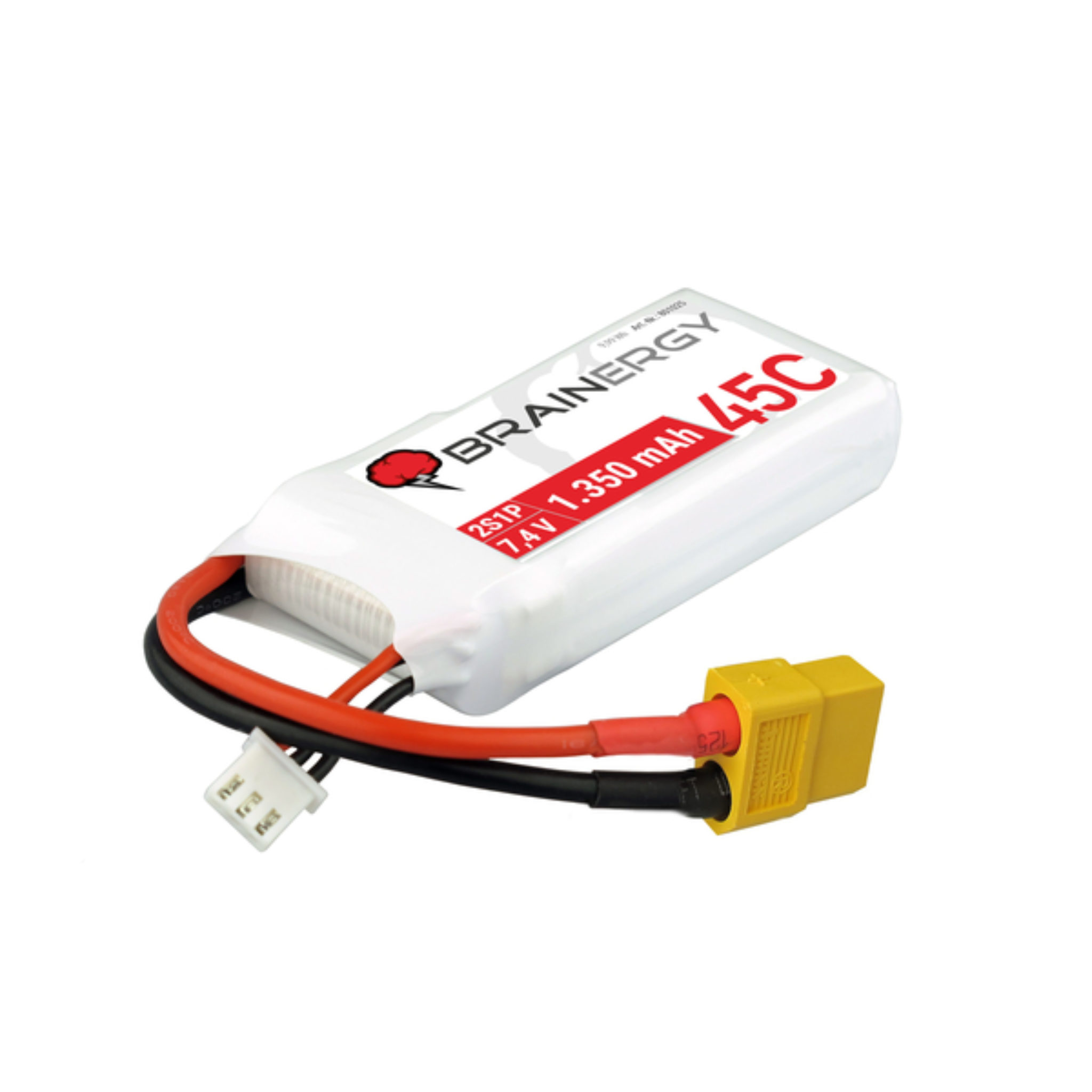 Baterías Lipo 1s 3.7V 600mAh Para Syma X5 UFO Drone - Paquete De 2, 25C, Con Conector Walkera