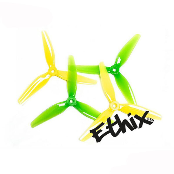Lot De 20 Hélices HQProp ETHiX P4 5.1x4 Candy Cane – Pour Drone FPV – 10 CW + 10 CCW – Polycarbonate