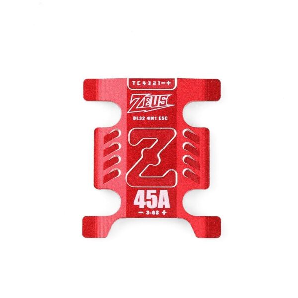 buy online hglrc-zeus-4in1-45a-3-6s-blheli32-4in1-esc-20x20mm-for-fpv-racing-drone-with-heat-sink