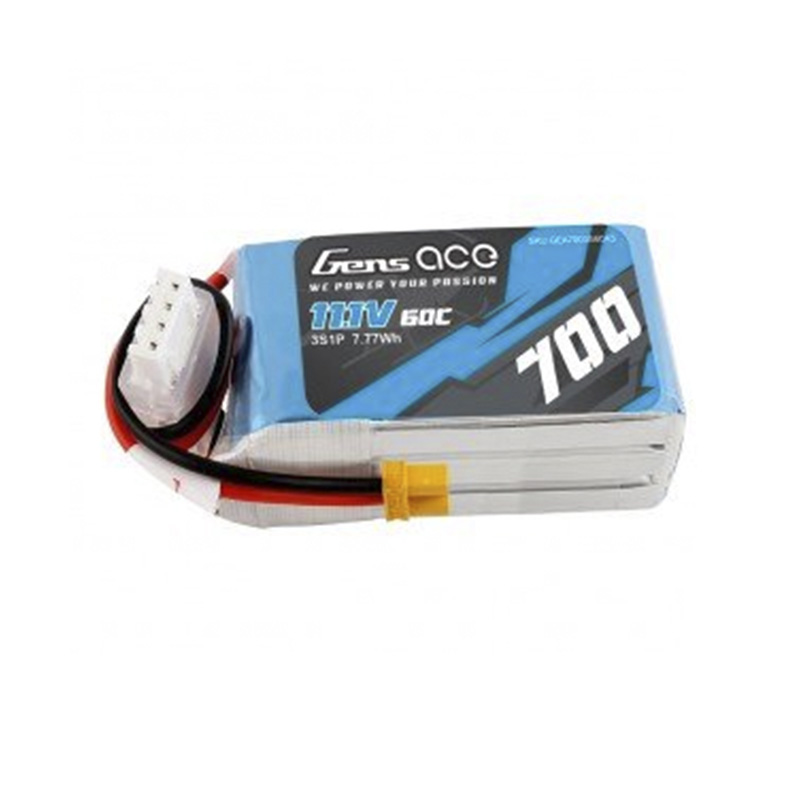 buy cheapest battery-lipo-gens-ace-700mAh-11.1V-60C-3S1P-with-plug-XT30-