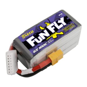 acquistare il miglior prezzo Tattu Funfly Series 1300mAh 22.2V 100C 6S1P Lipo Battery Pack XT60 plug