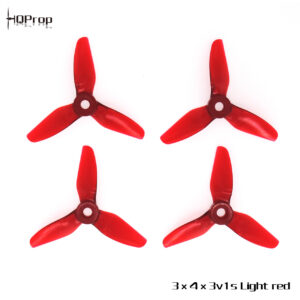 Hélices HQ Prop 3X4X3V1S (2CW+2CCW) - Rojo Cristal