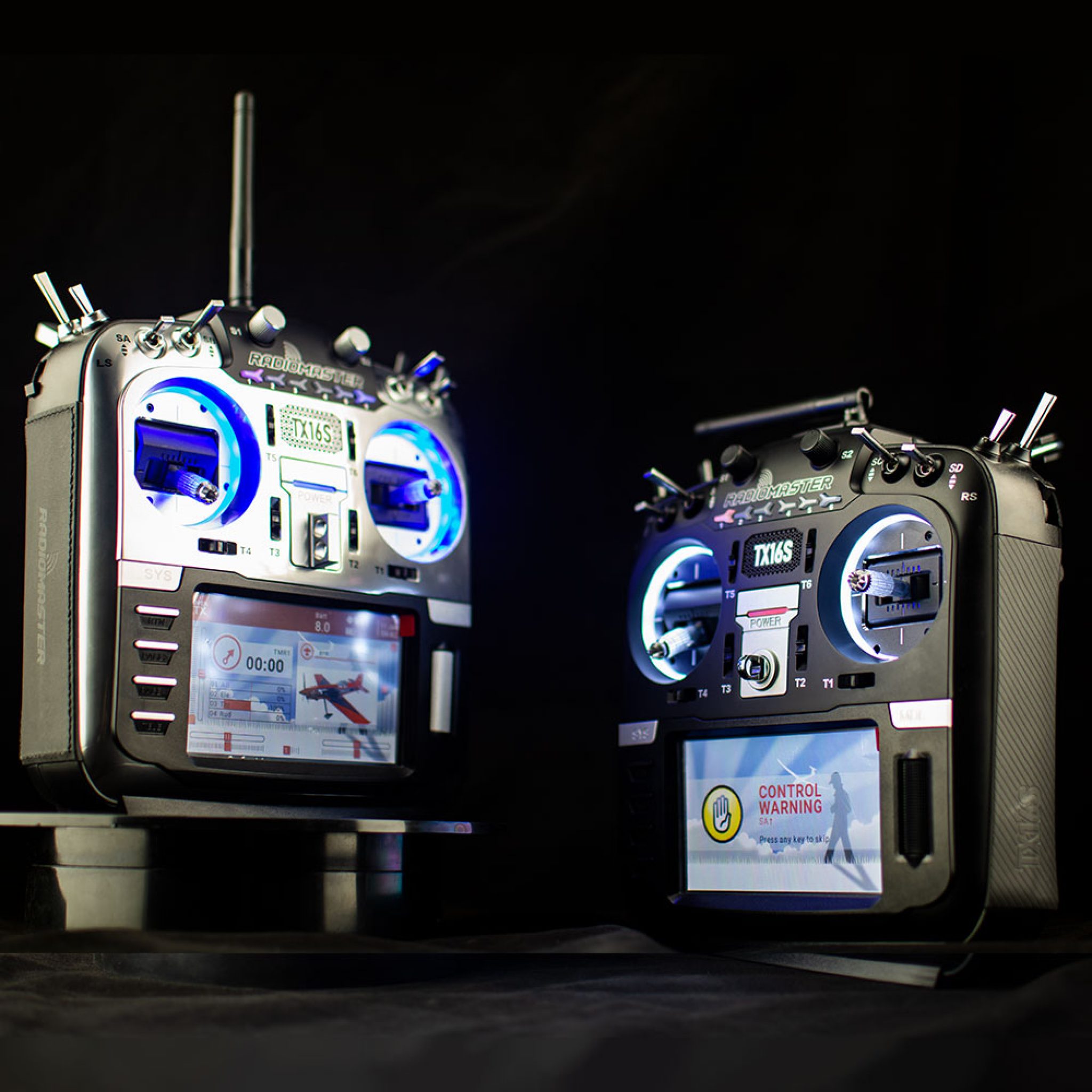 Protezione Gimbal Per Radiomaster TX16S – Rotore Stile Riot – Blu, Compatibile 1:10 1:12 1:16 - Foto 3