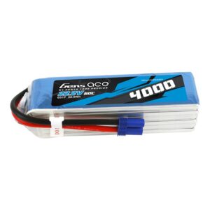 acquistare il più economico pacchetto di batterie Lipo Gens ace 4000mAh 22.2V 60C 6S1P