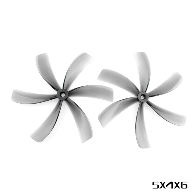 HQProp Lot De 20 Hélices ETHiX P4 5.1x4 Candy Cane - Pour Drones FPV Racing - 10 CW + 10 CCW - 12
