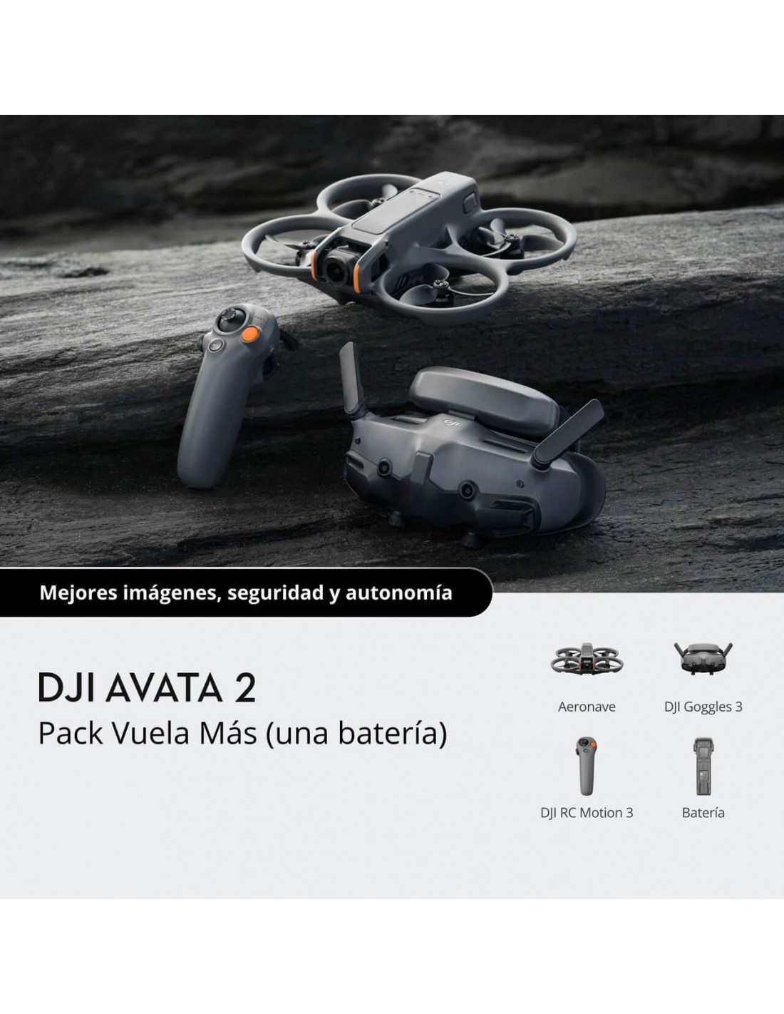 Comprar DJI Avata 2 Fly More Combo (1 BAT)