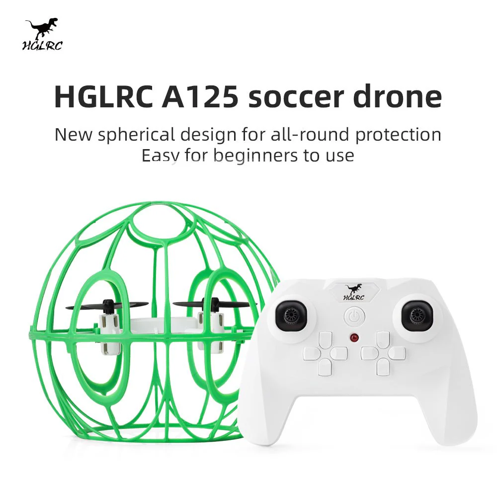 Comprar HGLRC Kit de dron de fútbol HGLRC A125 y control remoto RTF