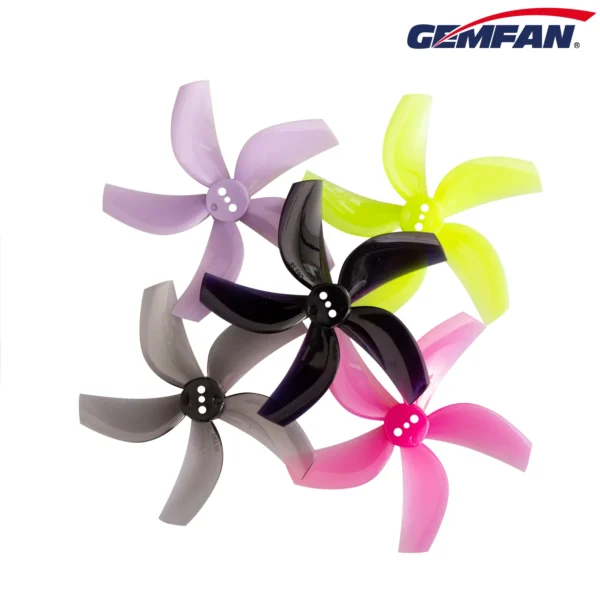 Gemfan D63 Ducted Durable PC 5 palas | Hélices Cinewhoop FPV 2.5" T-Mount