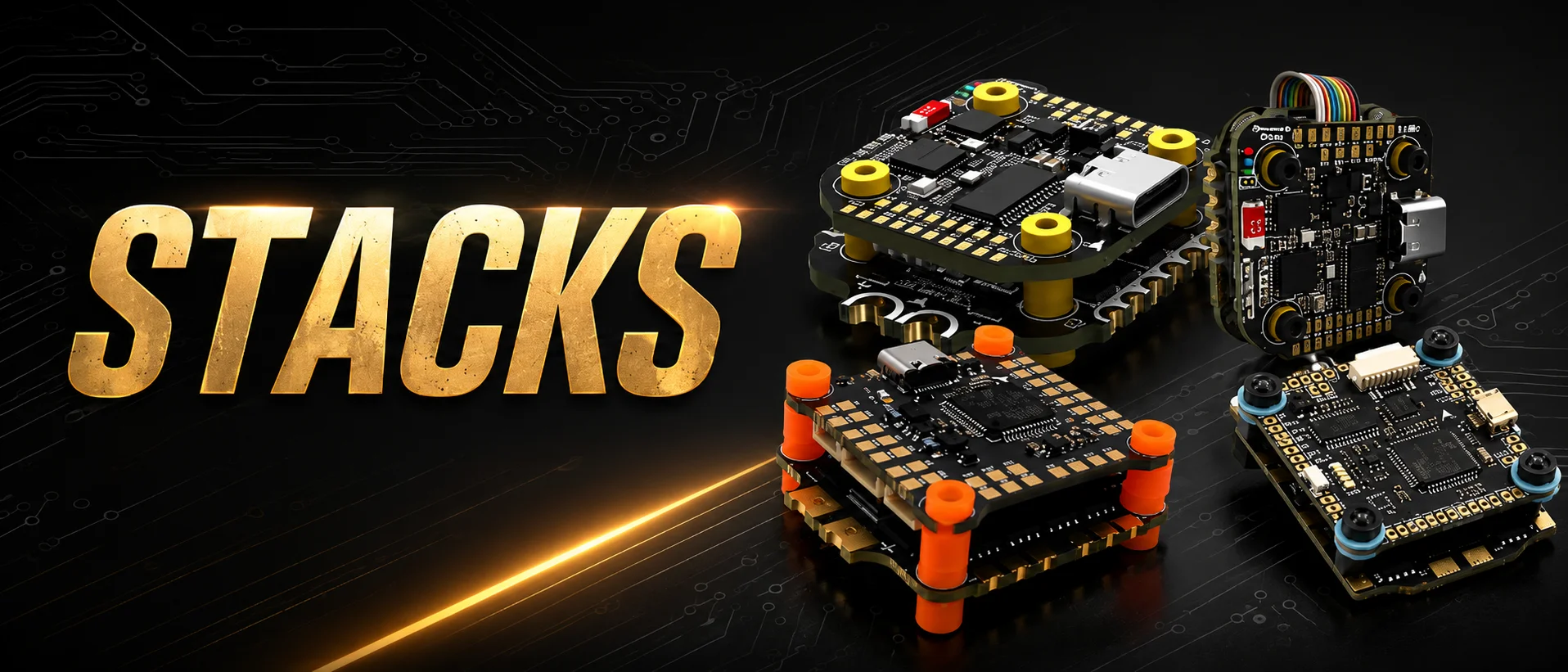 Stacks de vuelo para drones FPV