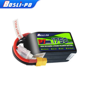 Batería LiPo 6S 1750mAh 150C BosLipo P7 XT60 FPV