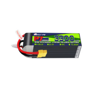 Bateria LiPo 6S 3300mAh 95C BosLipo P7 XT60 Long Range FPV | IHA Race