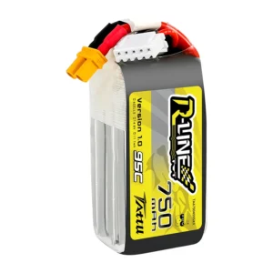 Bateria LiPo 4S 750mAh 95C Tattu R-Line XT30 FPV Micro Drone 3-4 Pulgadas
