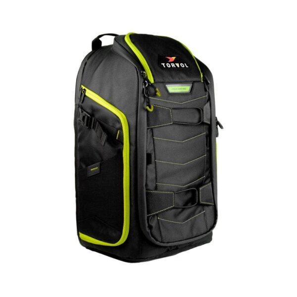 Mochila FPV Torvol Quad PITSTOP Backpack Pro V2 30L 4 Drones Negro Amarillo Lila | IHA Race