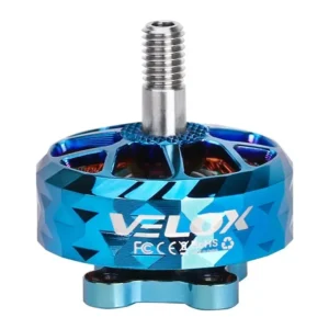 Motor FPV T-Motor Velox Veloce V2 V2306.5 2550KV 4S Titanio NSK Azul
