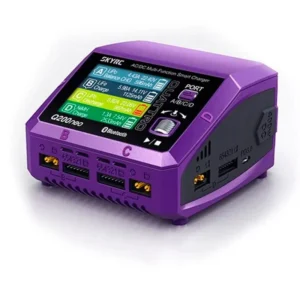 Cargador balanceador LiPo SkyRC Q200 Neo 4 canales independientes 200W AC 400W DC Bluetooth app Charger Master pantalla color 2.8 FPV RC